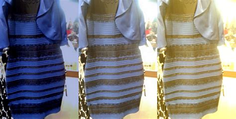 explain the colored dress trick.